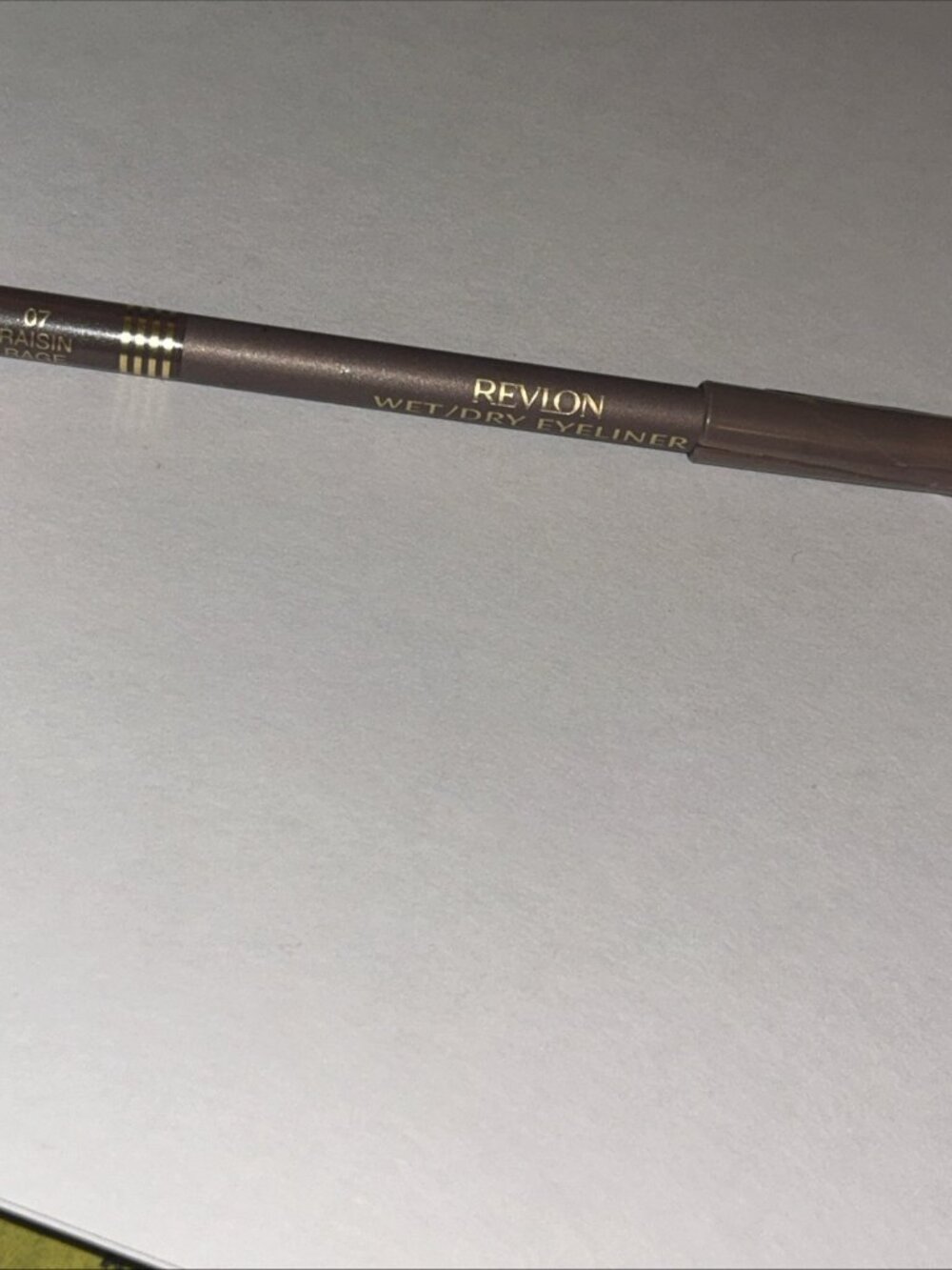 Revlon Wet/Dry Eyeliner #07 Raisin Rage Original Formula Made In Italy .084 oz